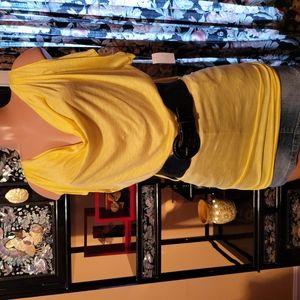 COLD SHOULDER TUNIC- NWT